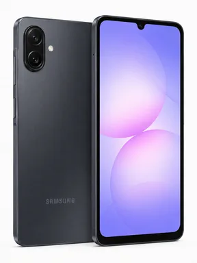 Galaxy A07, המסך והגב