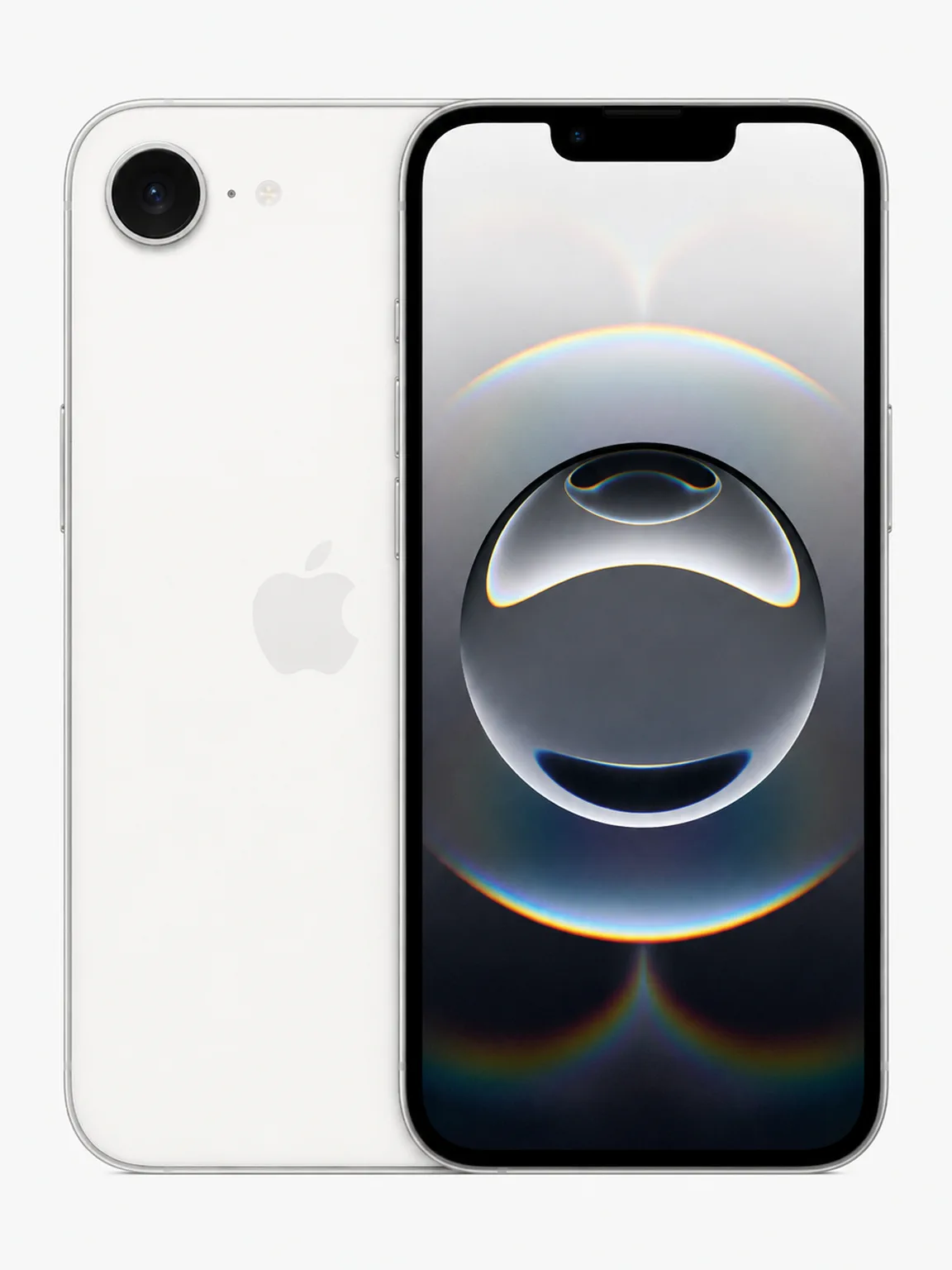 iPhone 17e, המסך והגב