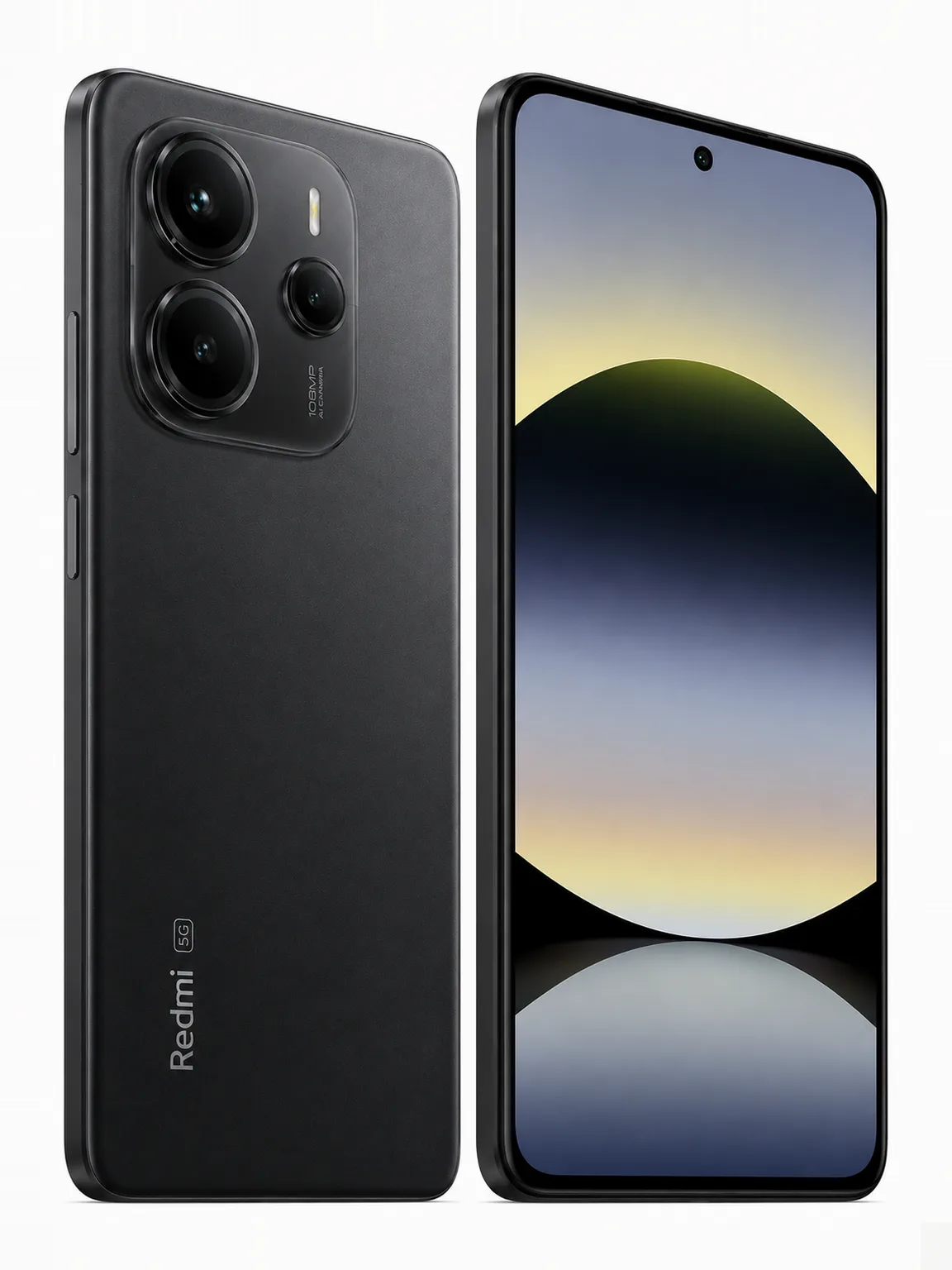 Redmi Note 14, המסך והגב